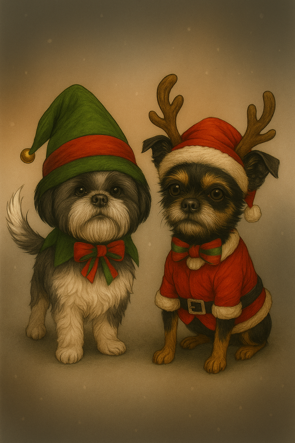 PIxie & Luna 1000 Piece Christmas Jigsaw