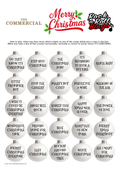 Christmas Music Bingo 1